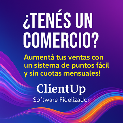 ClientUp Pro - Sistema de fidelización y crecimiento